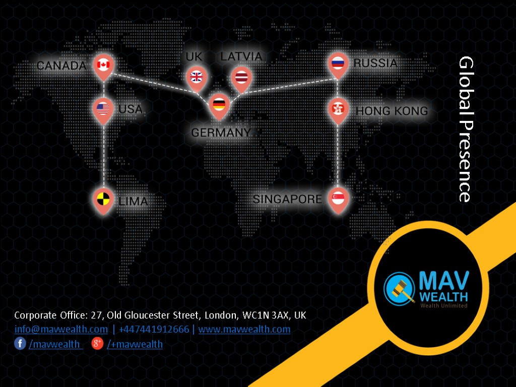 Corporate Office: 27, Old Gloucester Street, London, WC1N 3AX, UK info@mavwealth.com | +447441912666 |